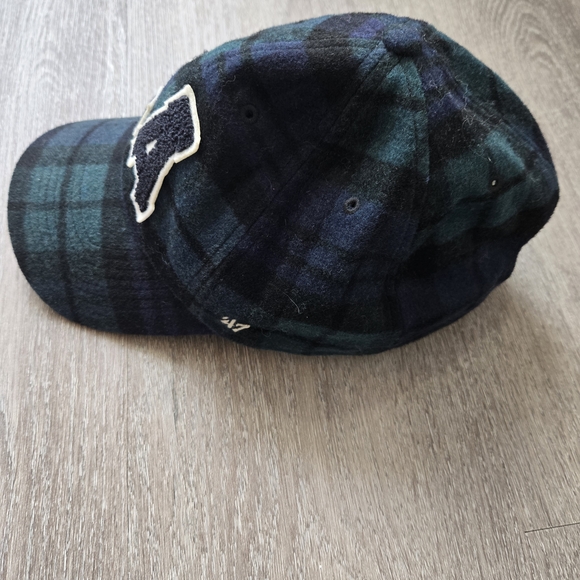 '47 Plaid LA Varsity Baseball Cap - Picture 2 of 5
